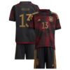 11104 PACK JUNIOR ALLEMAGNE EXTERIEUR MULLER. ENSEMBLE MAILLOT ET SHORT 2022 2023