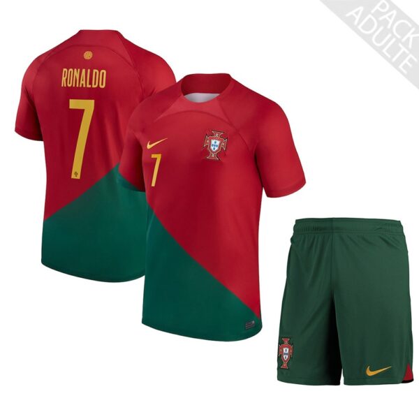 PACK PORTUGAL DOMICILE RONALDO ADULTE SAISON 2022-2023