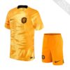 11238 PACK PAYS BAS DOMICILE. ENSEMBLE ADULTE MAILLOT ET SHORT 2022 2023