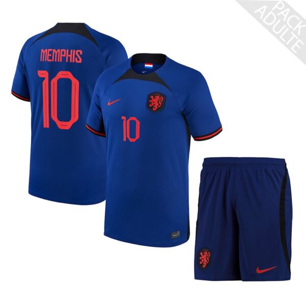 PACK PAYS-BAS EXTERIEUR MEMPHIS DEPAY ADULTE SAISON 2022-2023