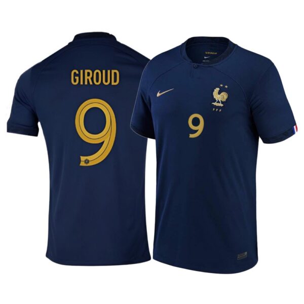 MAILLOT FRANCE DOMICILE GIROUD 2022-2023