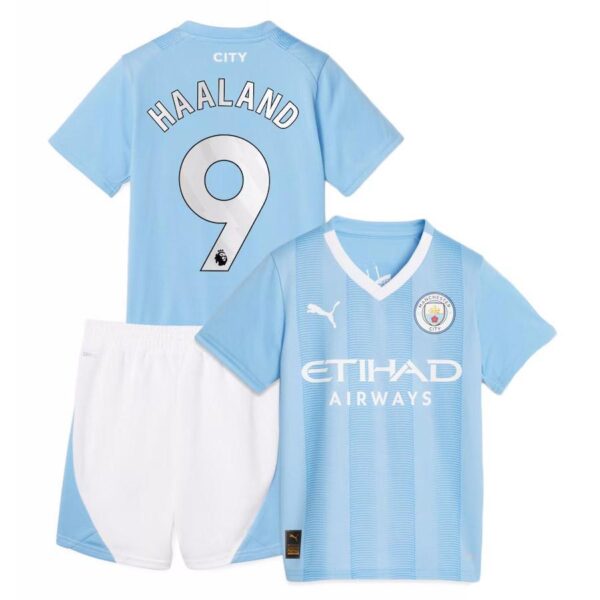 MAILLOT MANCHESTER CITY DOMICILE HAALAND 2023-2024