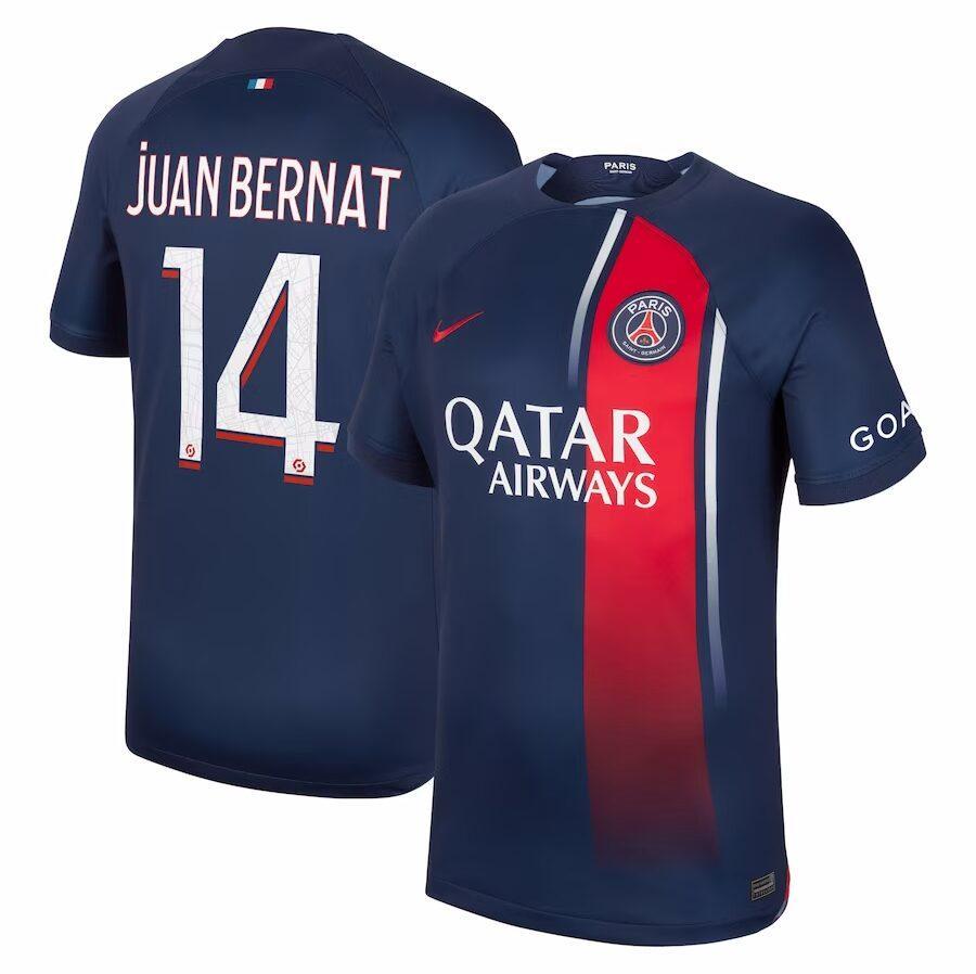 MAILLOT PSG DOMICILE JUAN BERNAT 2023-2024