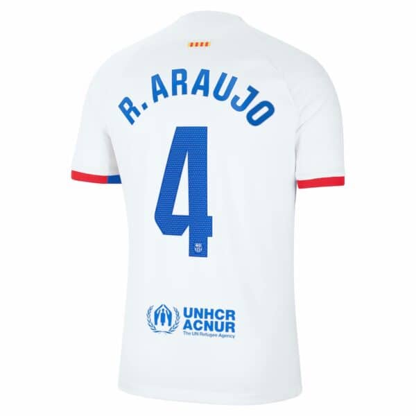 PACK FC BARCELONE EXTERIEUR RONALD ARAUJO ADULTE SAISON 2023-2024