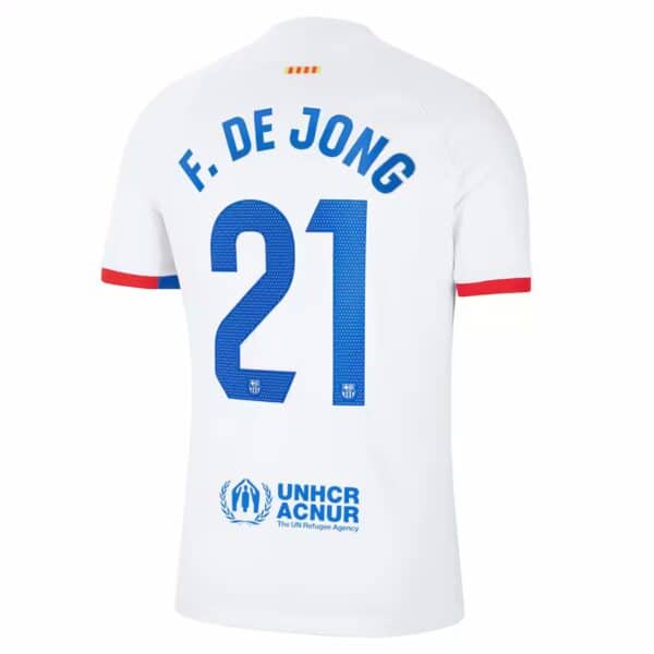 PACK FC BARCELONE EXTERIEUR FRENKIE DE JONG ADULTE SAISON 2023-2024