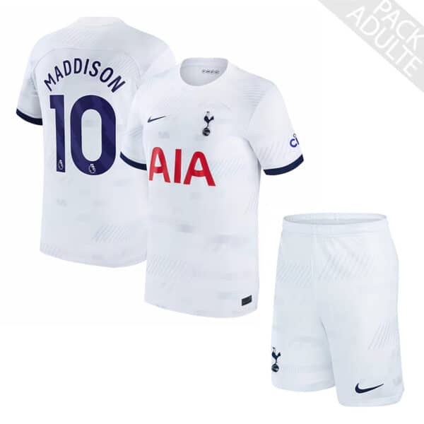 PACK TOTTENHAM DOMICILE MADDISON ADULTE SAISON 2023-2024