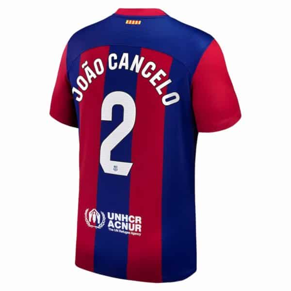 PACK FC BARCELONE DOMICILE JOAO CANCELO ADULTE SAISON 2023-2024