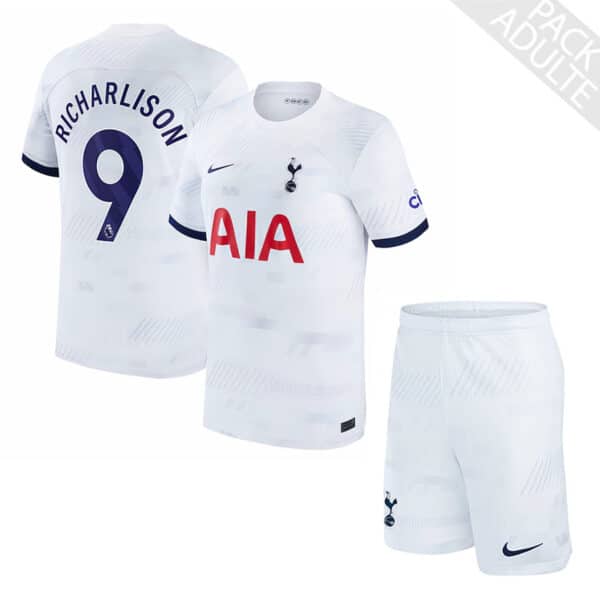 PACK TOTTENHAM DOMICILE RICHARLISON ADULTE SAISON 2023-2024