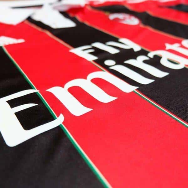 MAILLOT RETRO MILAN AC DOMICILE 2012-2013