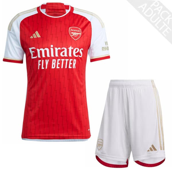 PACK ARSENAL DOMICILE ADULTE 2023-2024