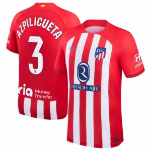 MAILLOT ATLETICO MADRID DOMICILE AZPILICUETA SAISON 2023-2024