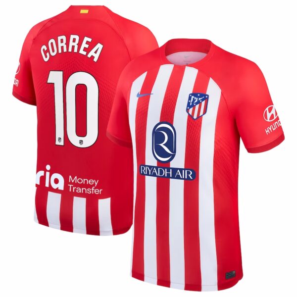 MAILLOT ATLETICO MADRID DOMICILE CORREA 2023-2024