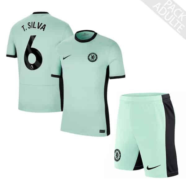 PACK CHELSEA THIRD THIAGO SILVA SAISON 2023-2024