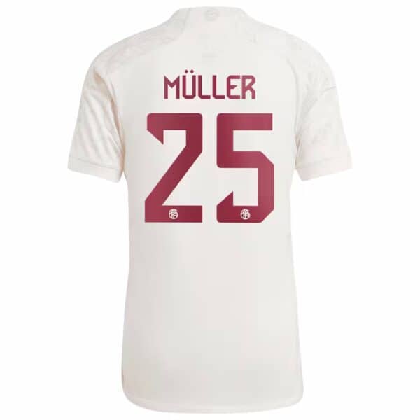 PACK JUNIOR BAYERN MUNICH THIRD MULLER SAISON 2023-2024