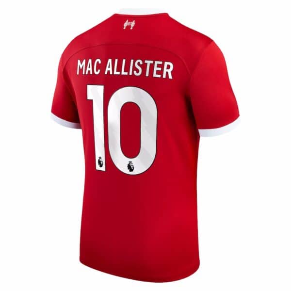 PACK LIVERPOOL DOMICILE MAC ALLISTER ADULTE SAISON 2023-2024