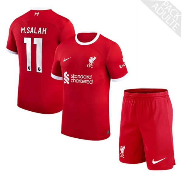 PACK LIVERPOOL DOMICILE SALAH ADULTE SAISON 2023-2024