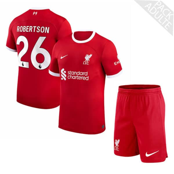 PACK LIVERPOOL DOMICILE ROBERTSON ADULTE SAISON 2023-2024