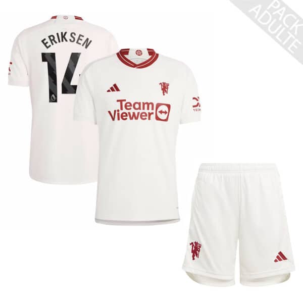 PACK MANCHESTER UNITED THIRD ERIKSEN ADULTE SAISON 2023-2024