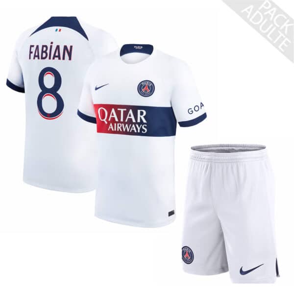 PACK PSG EXTERIEUR FABIAN RUIZ ADULTE SAISON 2023-2024