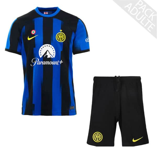 PACK INTER MILAN DOMICILE ADULTE 2023-2024