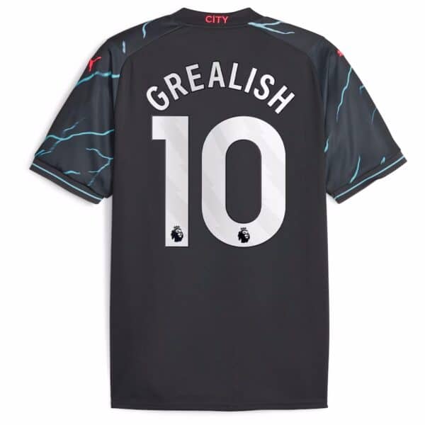 PACK MANCHESTER CITY THIRD GREALISH ADULTE 2023-2024