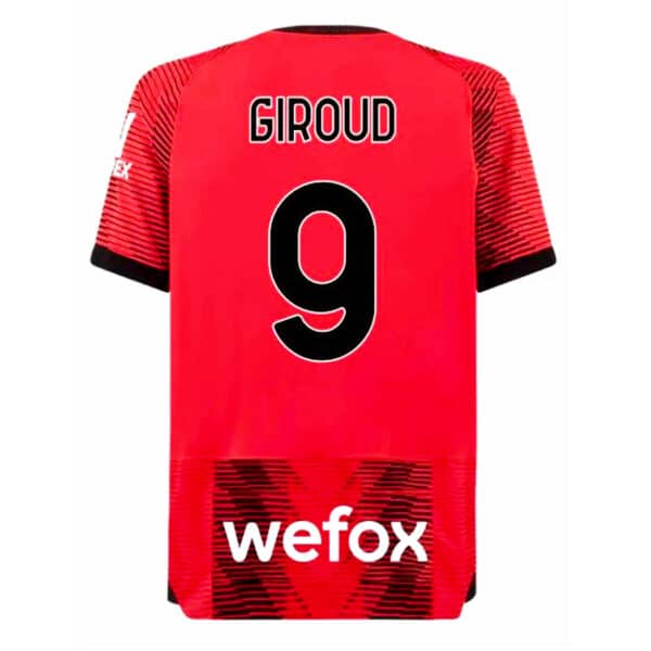 PACK MILAN AC DOMICILE GIROUD ADULTE 2023-2024