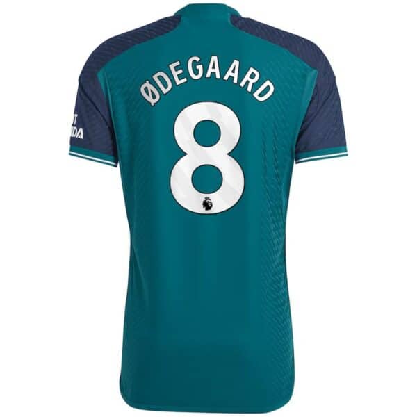 MAILLOT ARSENAL THIRD ODEGAARD VERSION AUTHENTIC 2023-2024