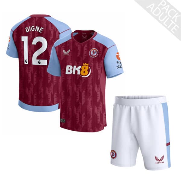 PACK ASTON VILLA DOMICILE DIGNE ADULTE SAISON 2023-2024