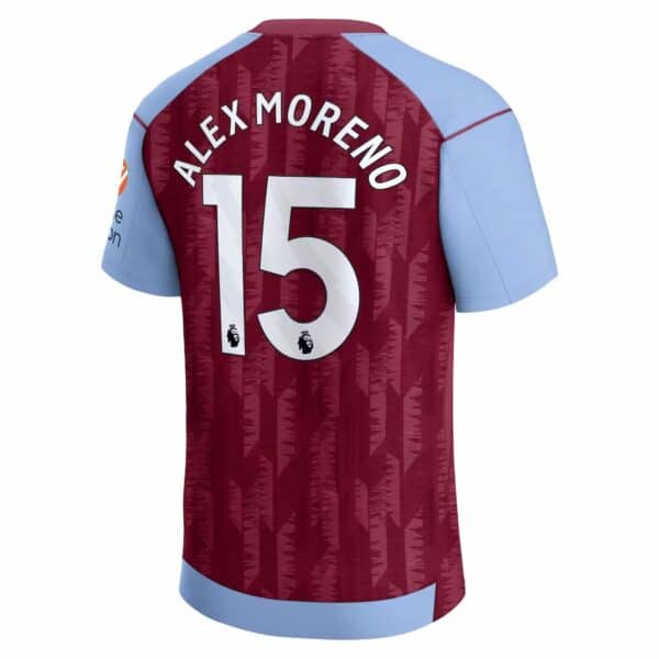 PACK ASTON VILLA DOMICILE ALEX MORENO ADULTE SAISON 2023-2024