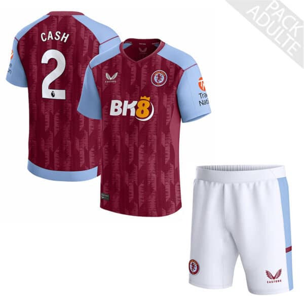 PACK ASTON VILLA DOMICILE CASH ADULTE SAISON 2023-2024