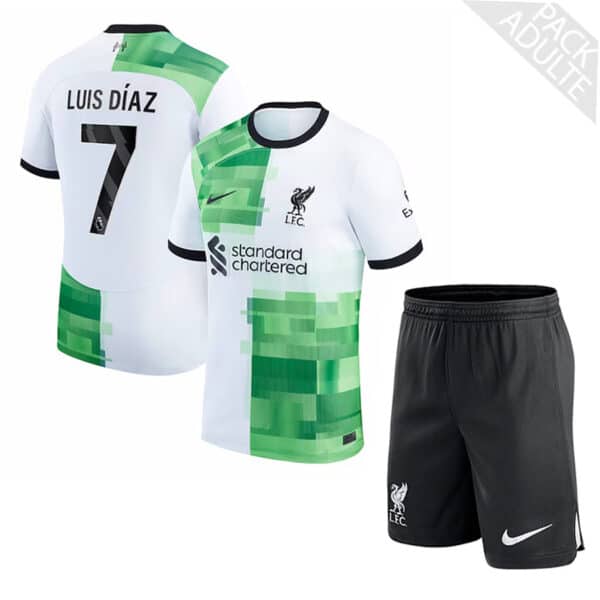 PACK LIVERPOOL EXTERIEUR LUIS DIAZ ADULTE SAISON 2023-2024