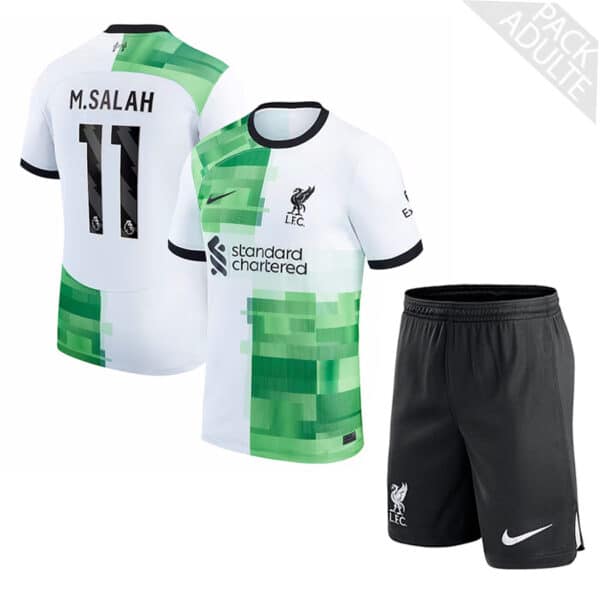 PACK LIVERPOOL EXTERIEUR SALAH ADULTE SAISON 2023-2024