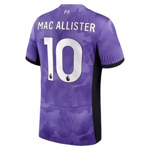 PACK LIVERPOOL THIRD MAC ALLISTER ADULTE SAISON 2023-2024