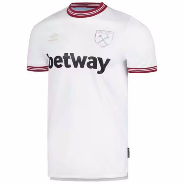 MAILLOT WEST HAM EXTERIEUR 2023-2024