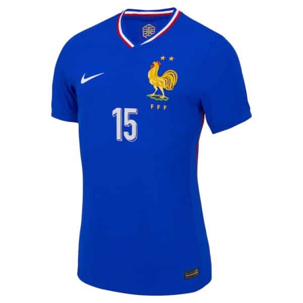 MAILLOT FRANCE DOMICILE M.THURAM DRI-FIT ADV VAPOR MATCH SAISON 2024-2025