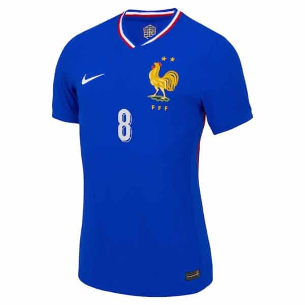 MAILLOT FRANCE DOMICILE TCHOUAMENI DRI-FIT ADV VAPOR MATCH SAISON 2024-2025