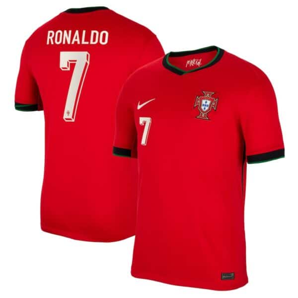 MAILLOT PORTUGAL DOMICILE RONALDO SAISON 2024-2025