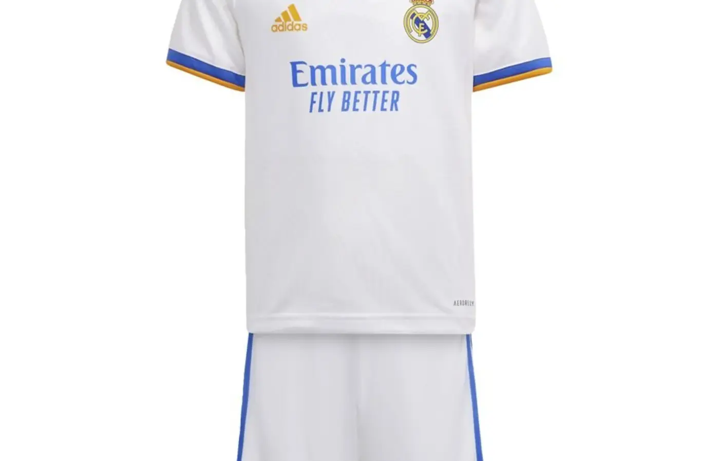 PACK JUNIOR REAL MADRID DOMICILE 2021-2022