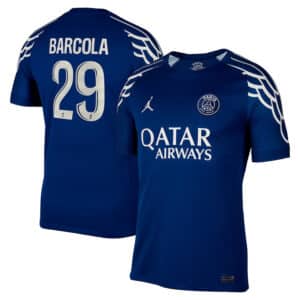 MAILLOT PSG 4TH NUNO MENDES SAISON 2024-2025