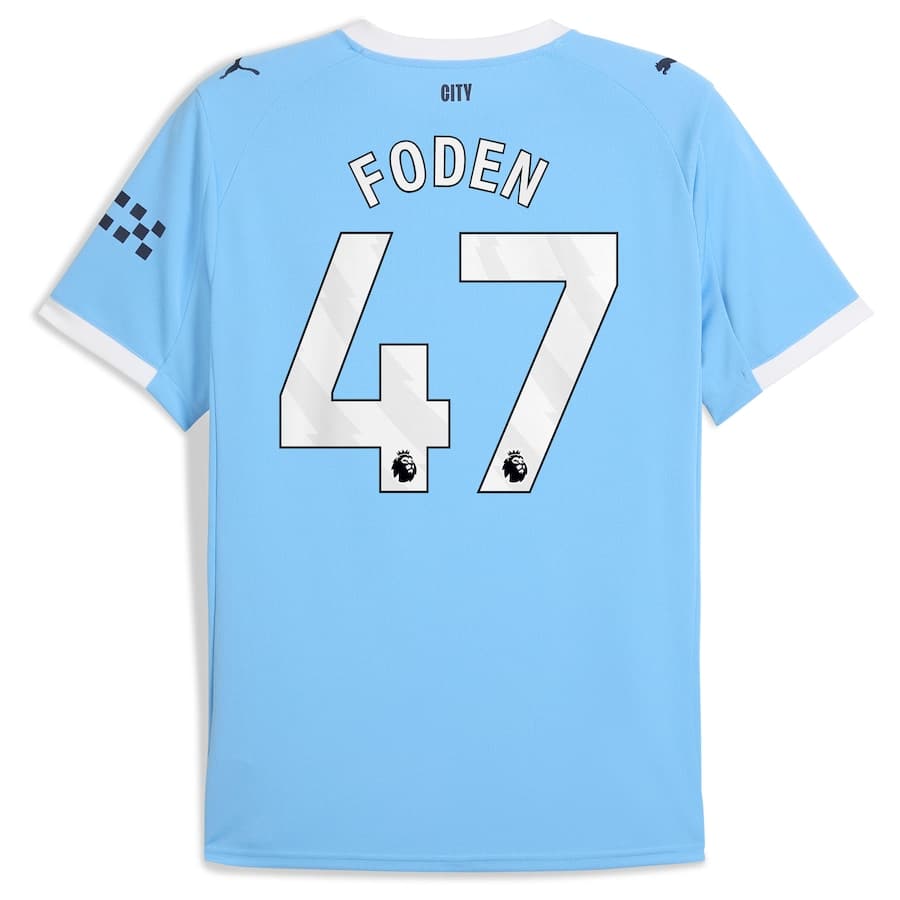 MAILLOT MANCHESTER CITY DOMICILE FODEN 2025-2026