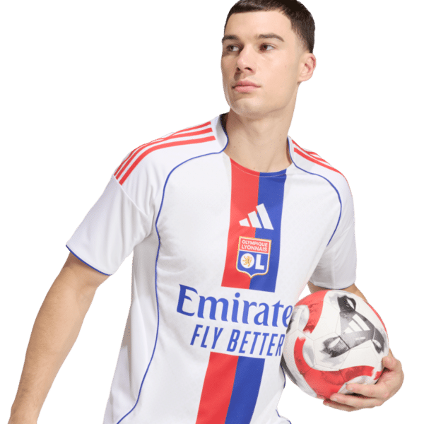 MAILLOT OLYMPIQUE LYONNAIS DOMICILE 2025-2026