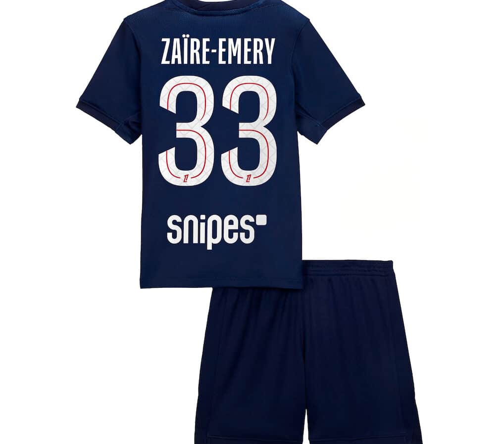 PACK JUNIOR PSG DOMICILE ZAIRE-EMERY SAISON 2025-2026