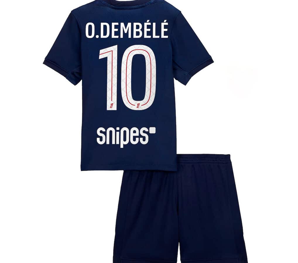 PACK JUNIOR PSG DOMICILE DEMBELE 2025-2026