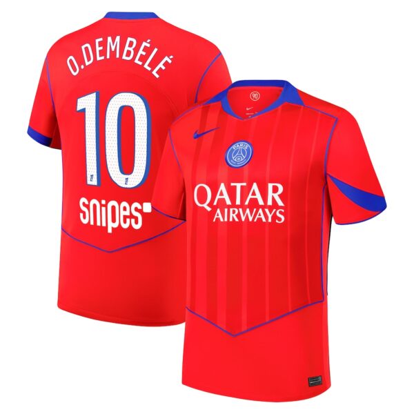MAILLOT PSG THIRD DEMBELE SAISON 2025-2026