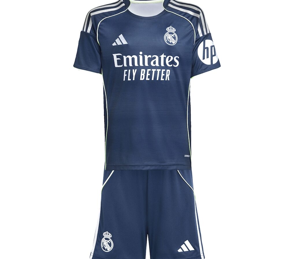 PACK JUNIOR REAL MADRID EXTERIEUR 2025-2026