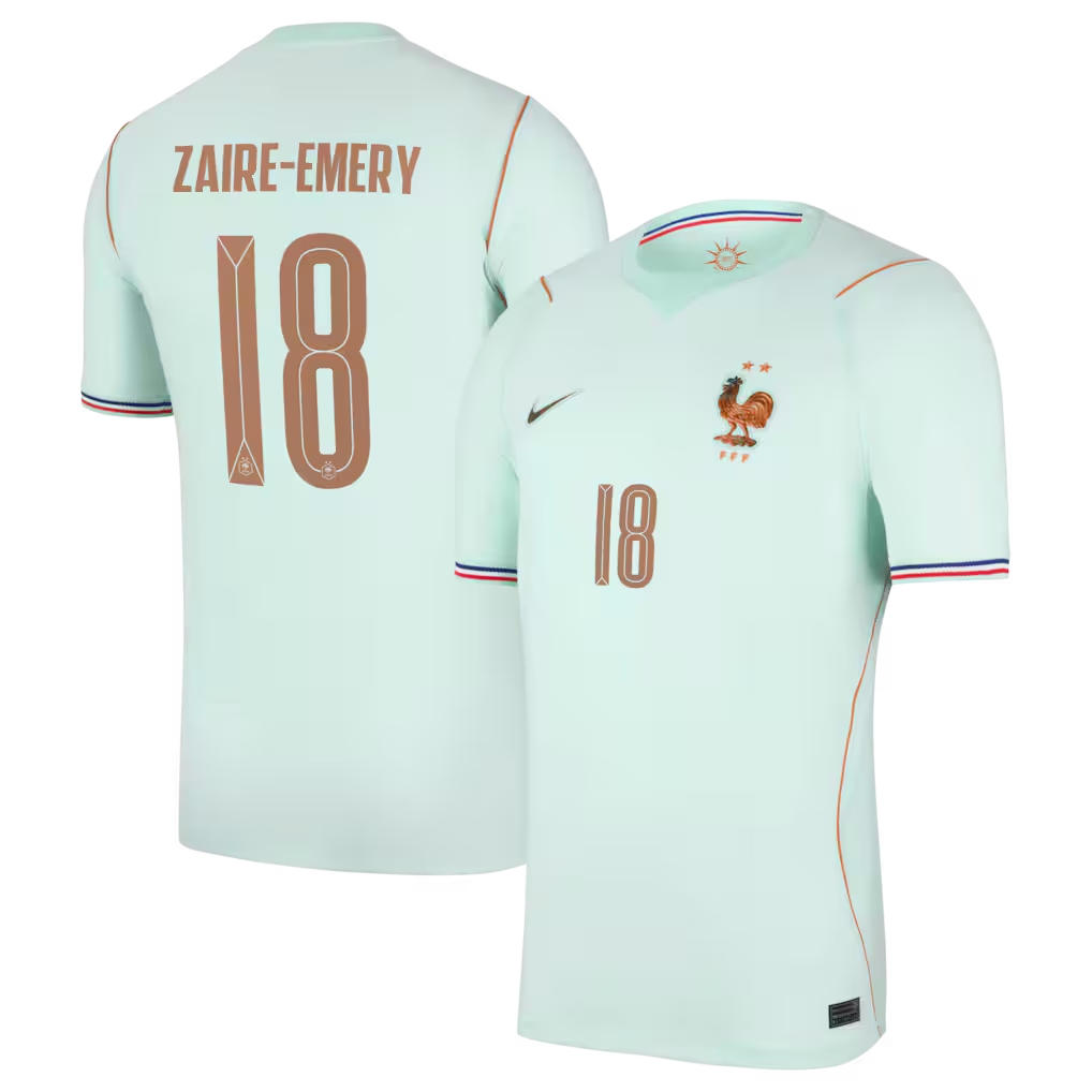 MAILLOT FRANCE EXTERIEUR ZAIRE-EMERY 2026-2027 MAILLOT FRANCE EXTERIEUR ZAIRE-EMERY 2026-2027