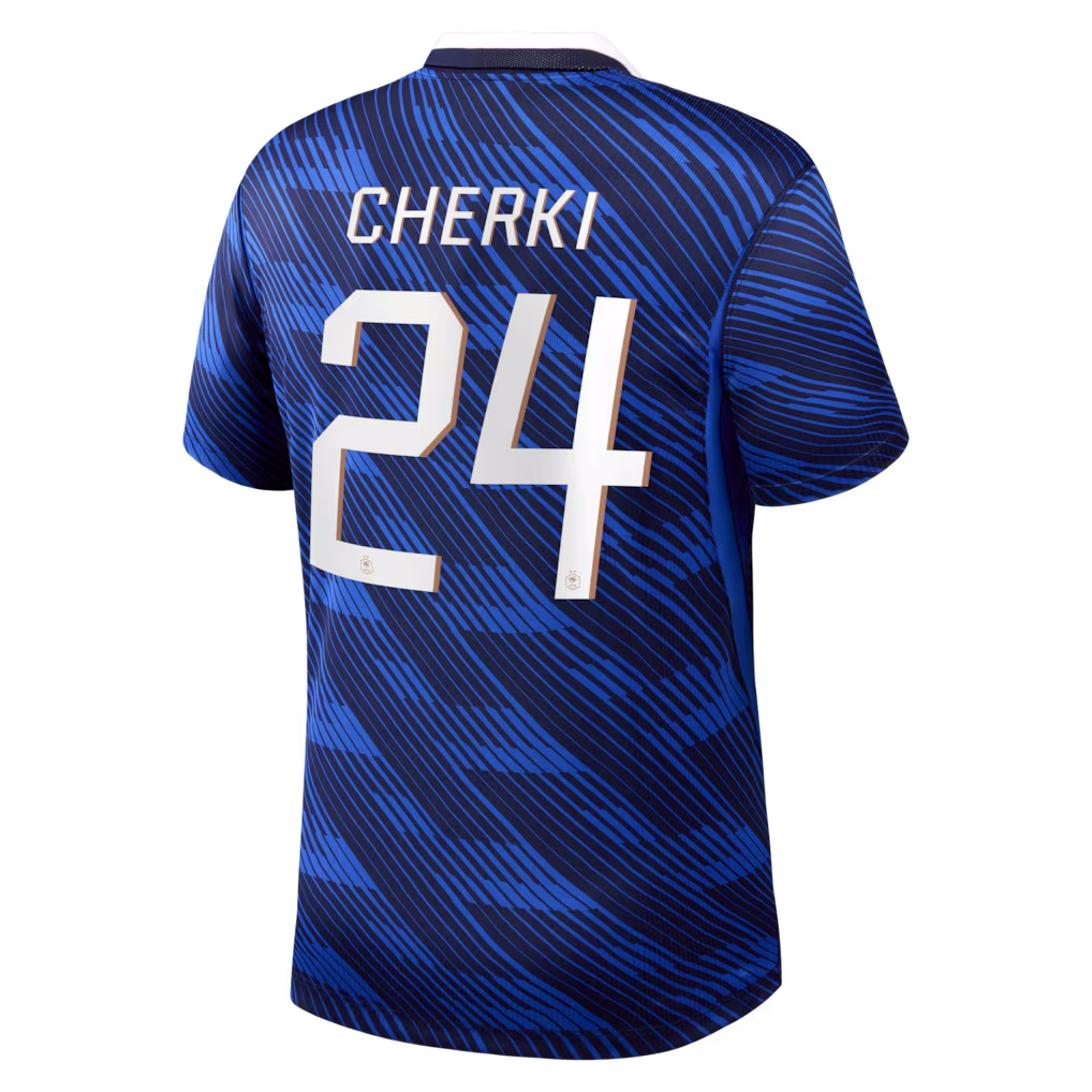 MAILLOT FRANCE DOMICILE CHERKY 2026-2027 MAILLOT FRANCE DOMICILE CHERKY 2026-2027