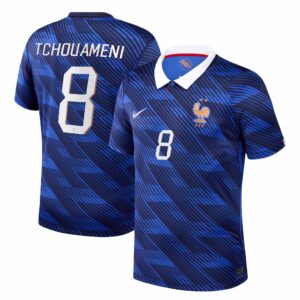 MAILLOT FRANCE DOMICILE TCHOUAMENI 2026-2027 MAILLOT FRANCE DOMICILE TCHOUAMENI 2026-2027