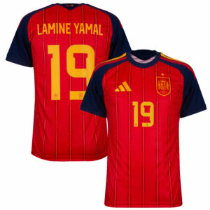 MAILLOT ESPAGNE DOMICILE LAMINE YAMAL 2026-2027 MAILLOT ESPAGNE DOMICILE LAMINE YAMAL 2026-2027