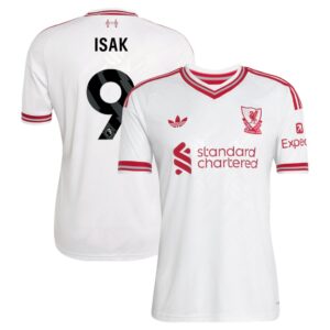 MAILLOT LIVERPOOL EXTERIEUR ALEXANDER ISAK 2026-2027 MAILLOT LIVERPOOL EXTERIEUR ALEXANDER ISAK 2026-2027